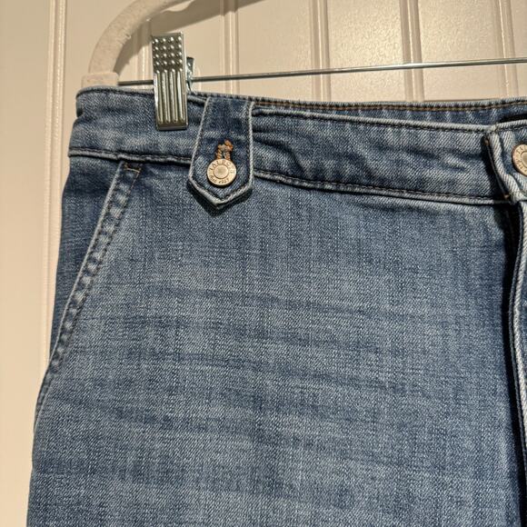 Talbots Flare Jeans High Waisted Size 14 - Picture 3 of 8